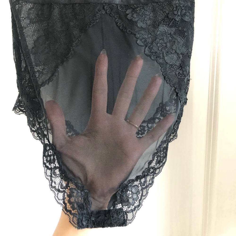 H&M Lace/Mesh Bodysuit - Picture 2 of 7